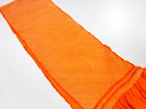 正絹　振袖用　絞り　帯揚げ